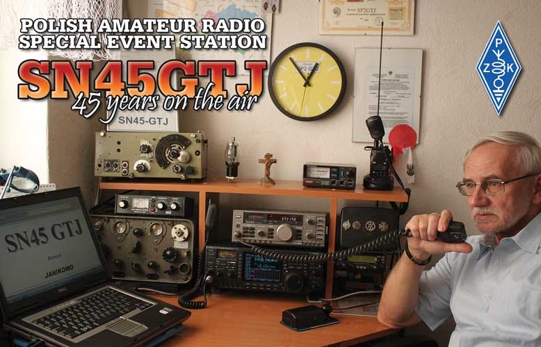 QSL card example