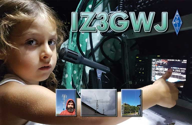 QSL card example