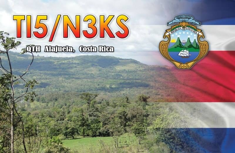 QSL card example