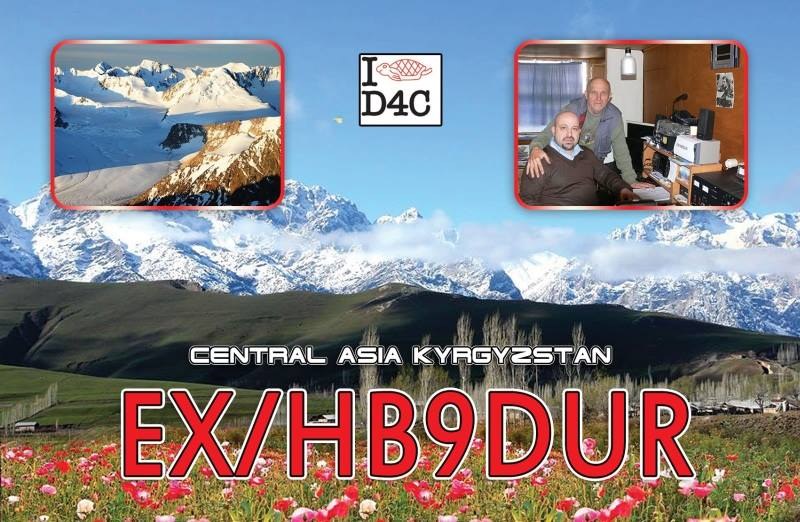QSL card example