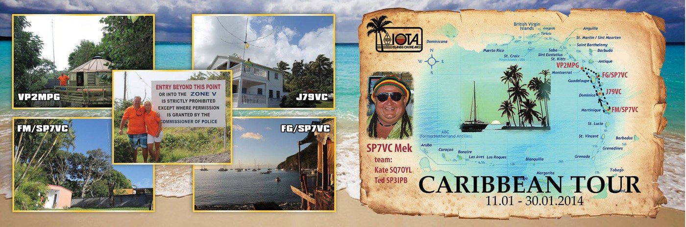 QSL card example