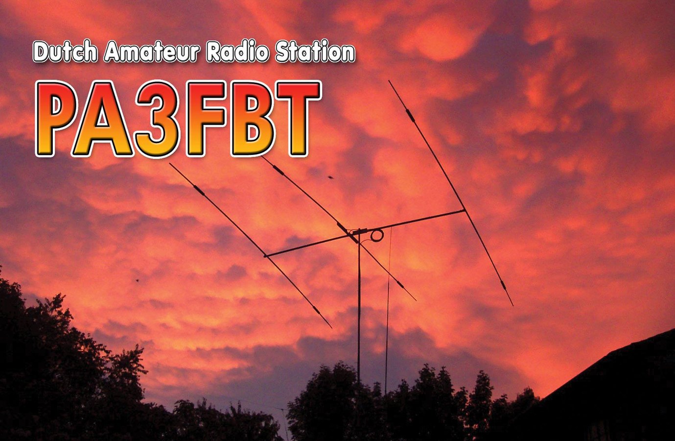 QSL card example