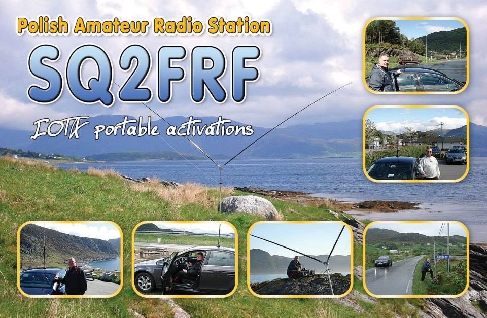 QSL card example